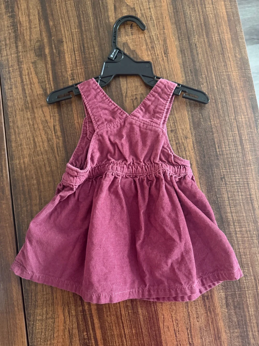 Carter's Corduroy Pinafore Dress in Berry